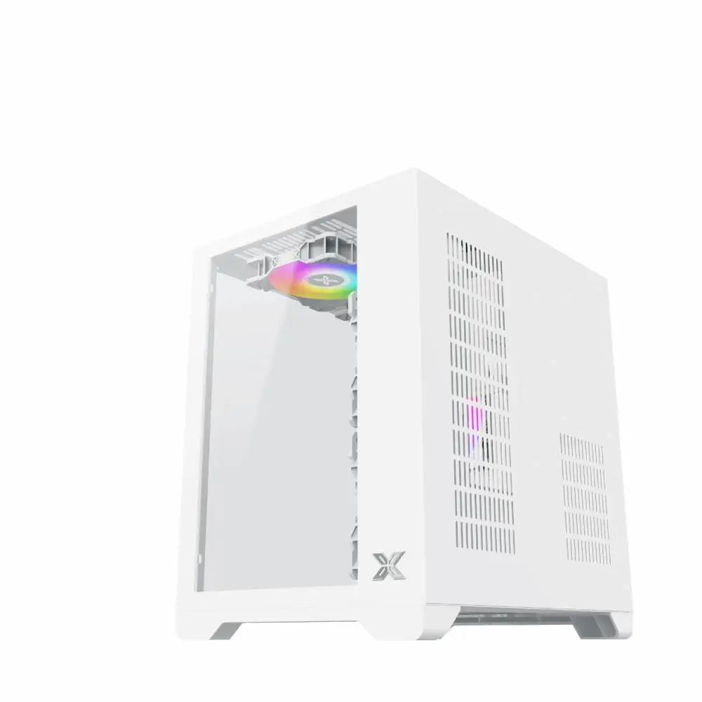 Кутия Xigmatek Aqua M Lite Arctic Case mATX 5 ARGB Fans - EN44427