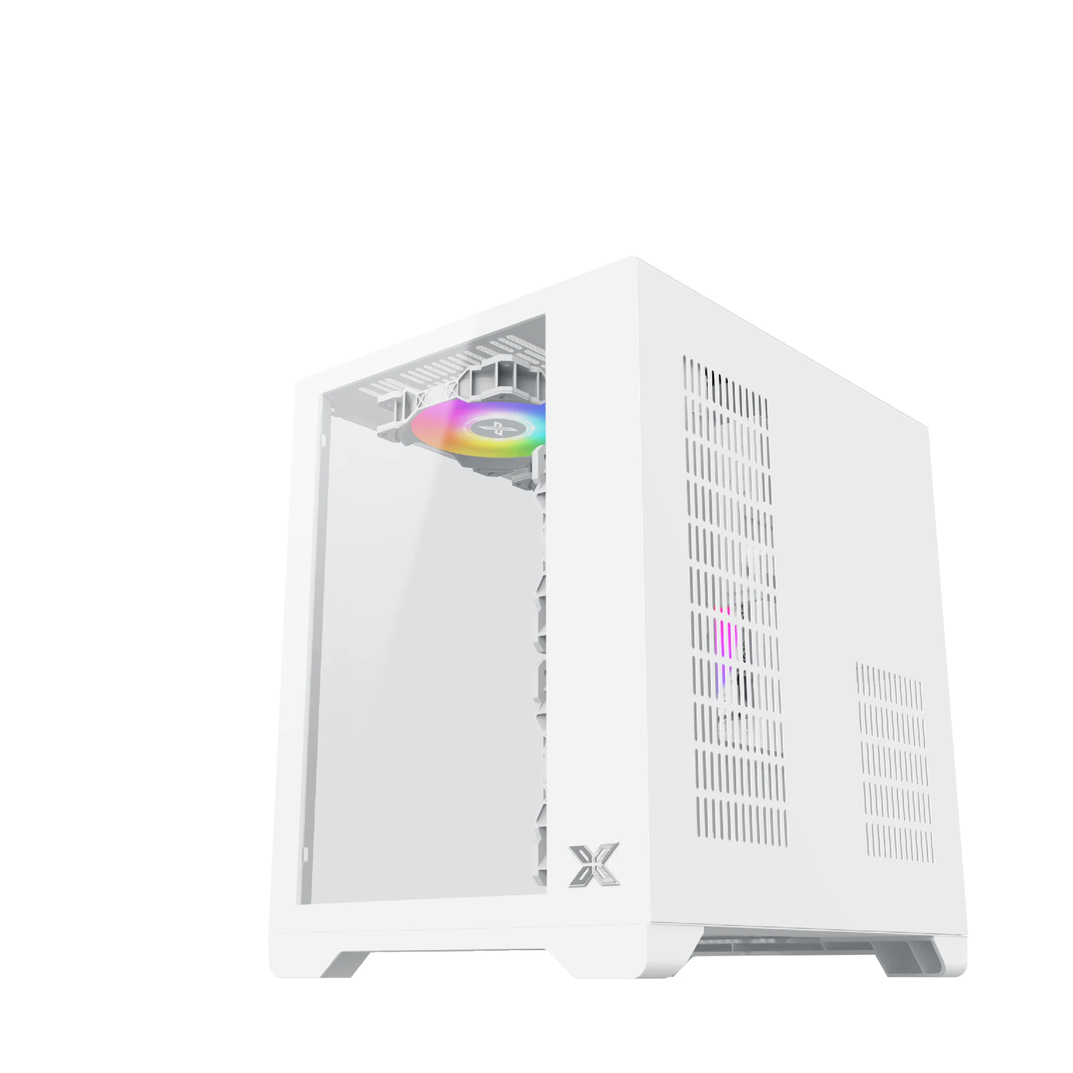 Кутия Xigmatek Aqua M Lite Arctic Case mATX 5 ARGB Fans - EN44427