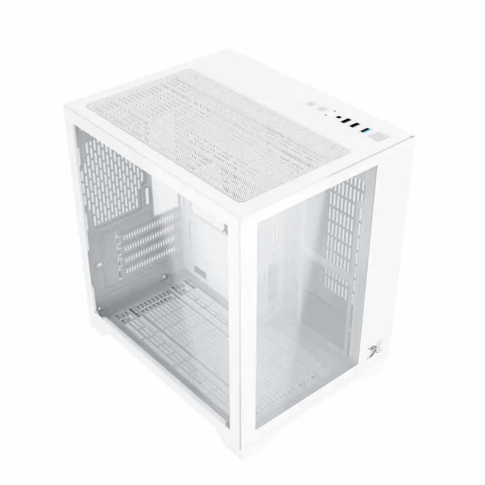 Кутия Xigmatek Aqua M Lite Arctic Case mATX 5 ARGB Fans - EN44427