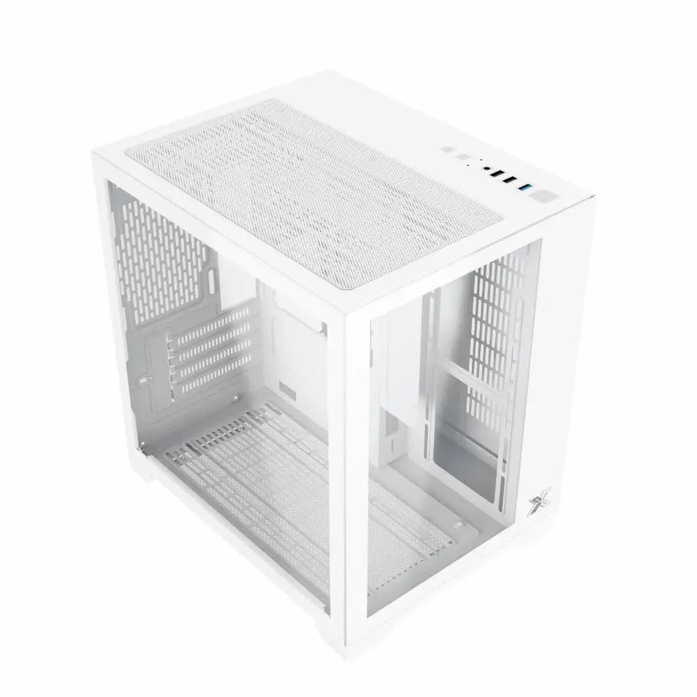 Кутия Xigmatek Aqua M Lite Arctic Case mATX 5 ARGB Fans - EN44427