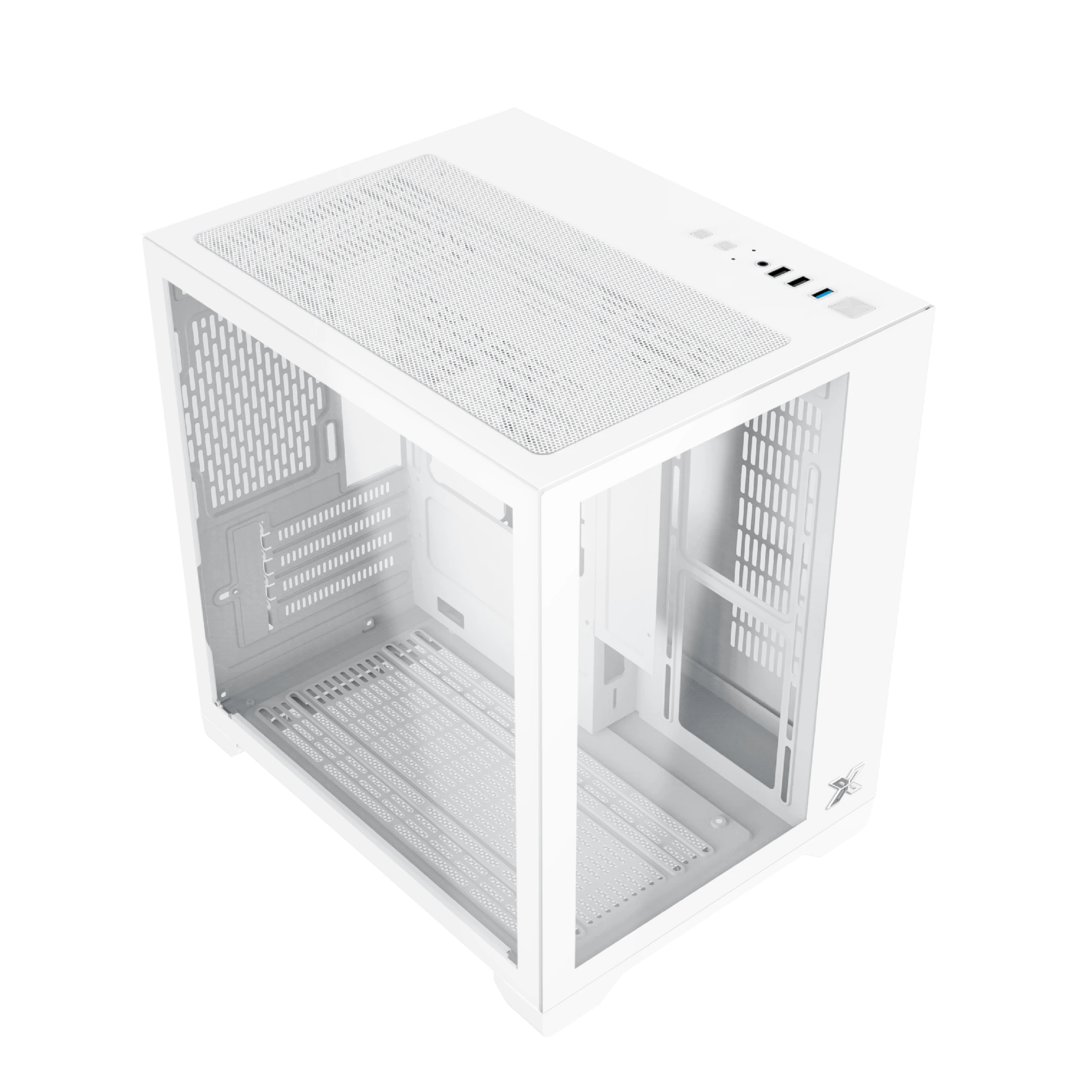 Кутия Xigmatek Aqua M Lite Arctic Case mATX 5 ARGB Fans - EN44427