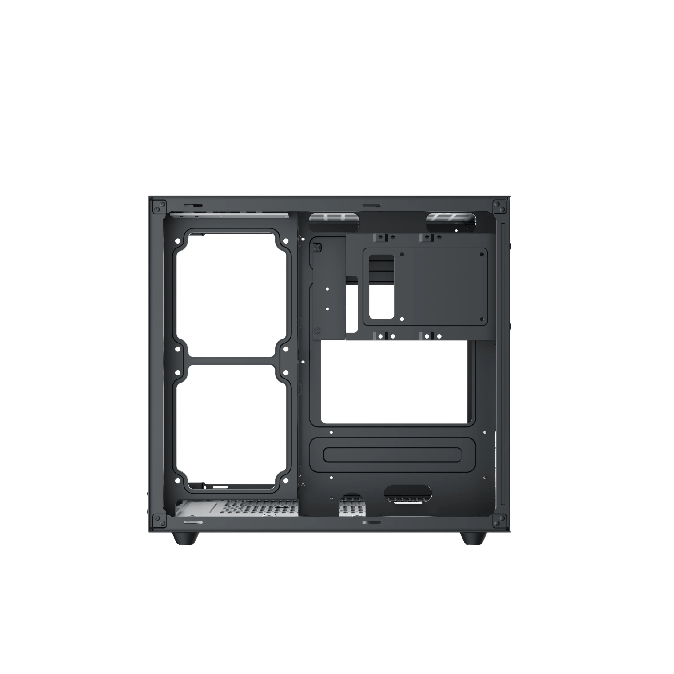 Кутия Xigmatek Aqua M Lite Case mATX 5 ARGB Fans - EN44410 
