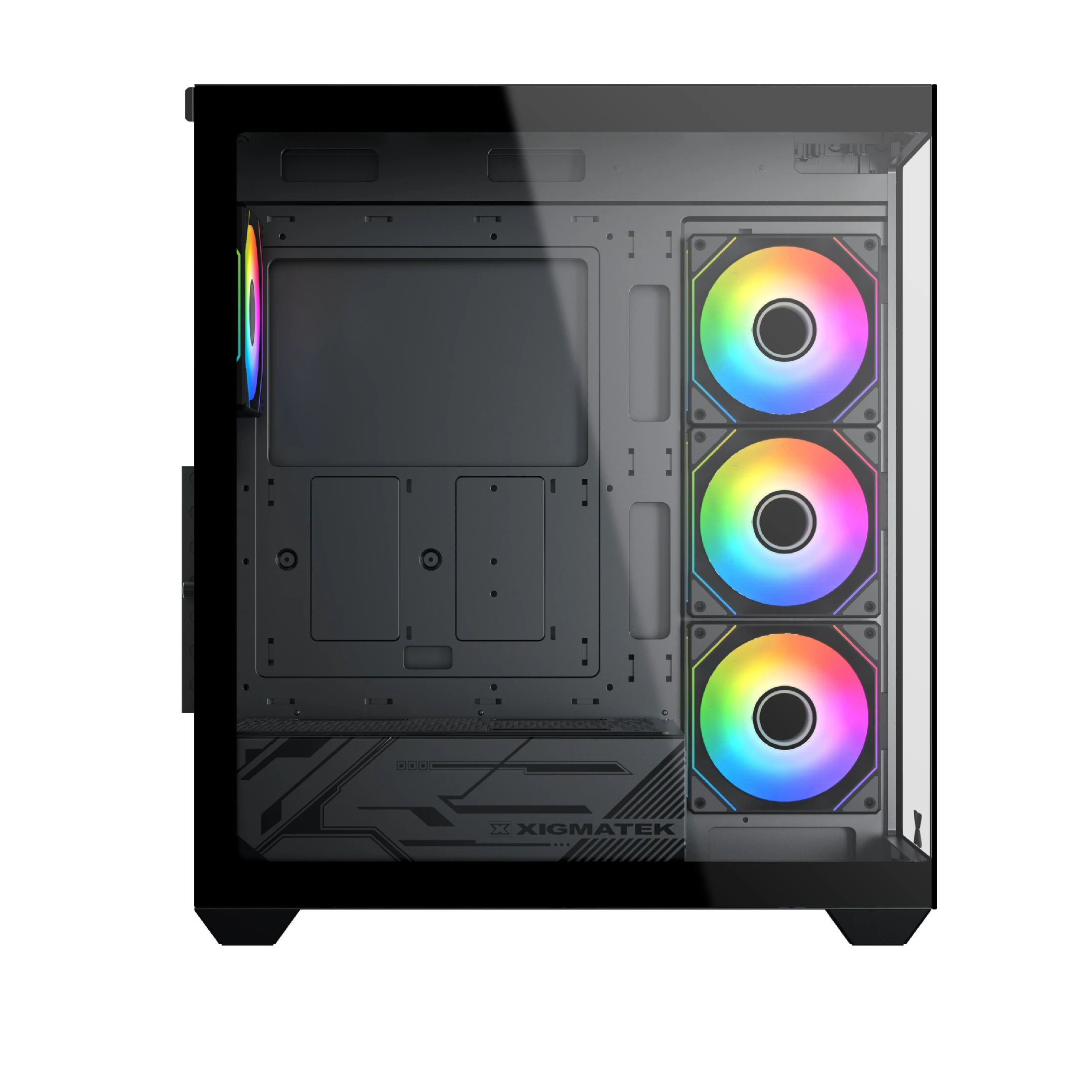 Кутия Xigmatek Blast Case EATX 4 ARGB fans - EN46353