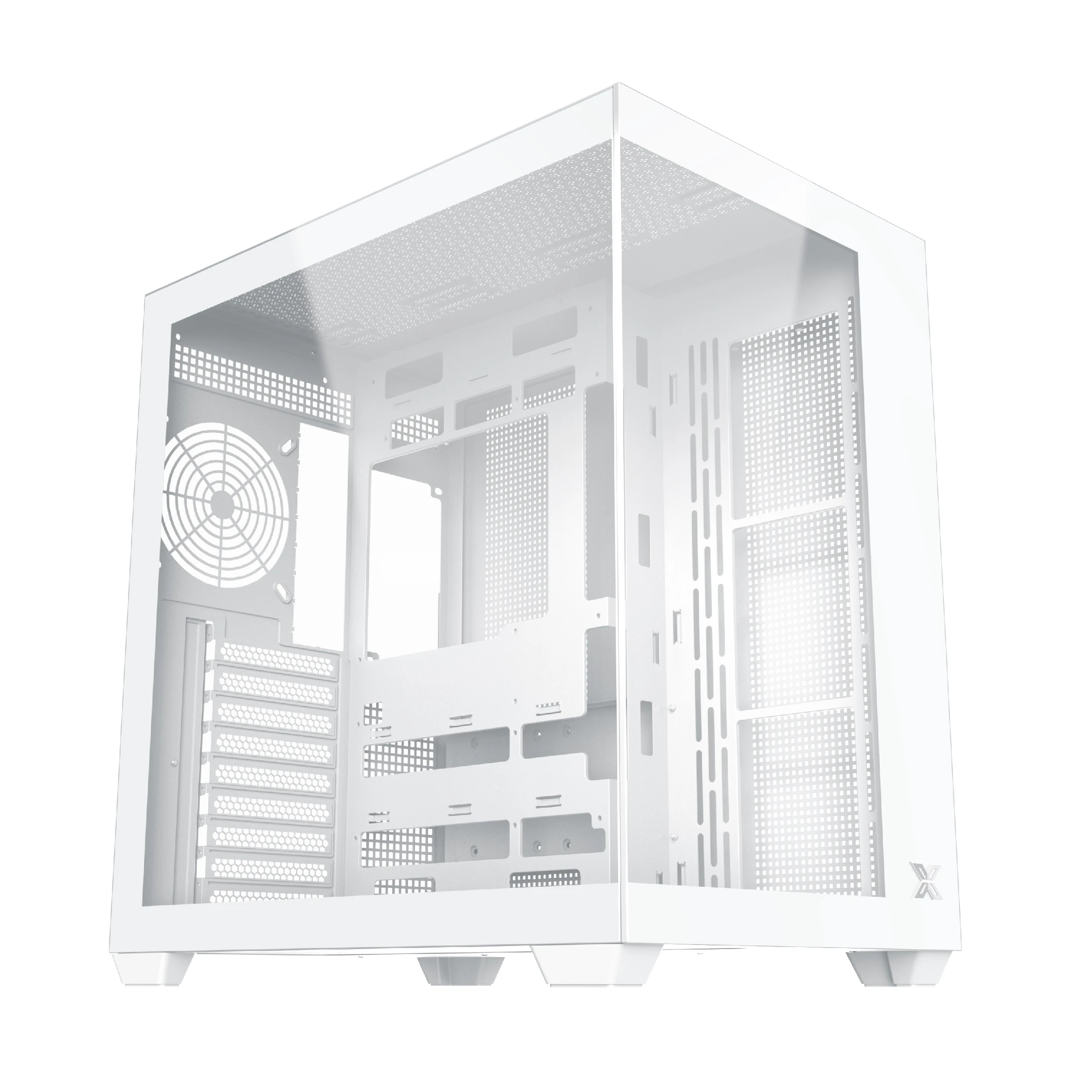 Кутия Xigmatek AQUA V AIR ARCTIC Case ATX 7 ARGB Fans