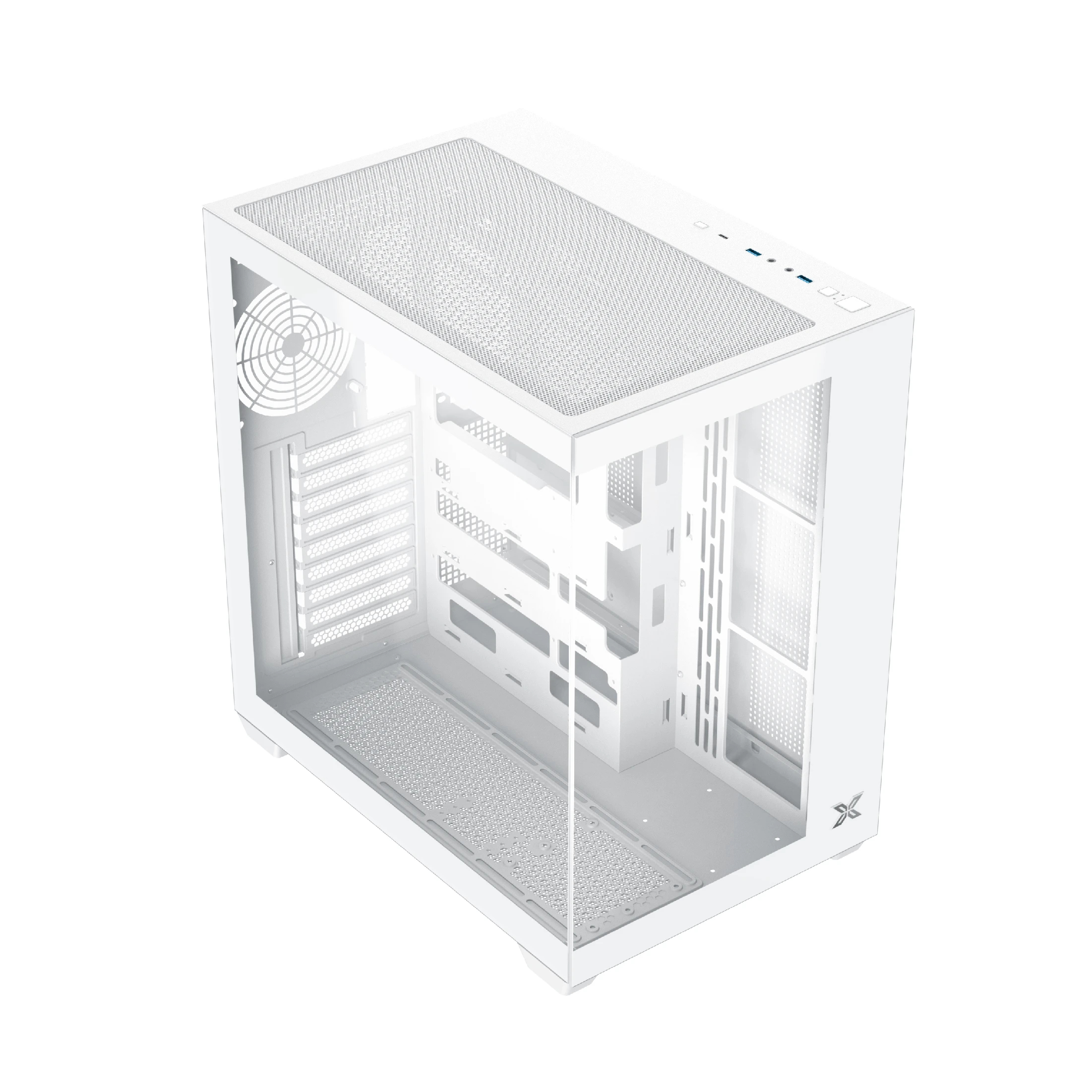 Кутия Xigmatek AQUA V AIR ARCTIC Case ATX 7 ARGB Fans