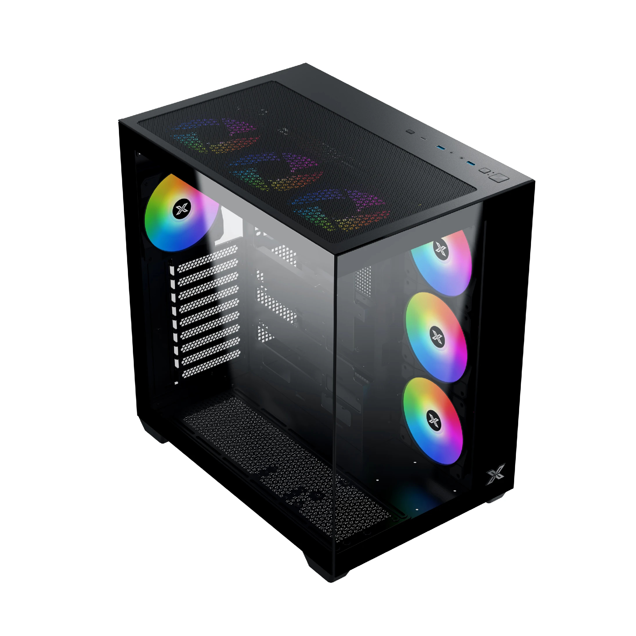 Кутия Xigmatek AQUA V AIR Case ATX 7 ARGB Fans