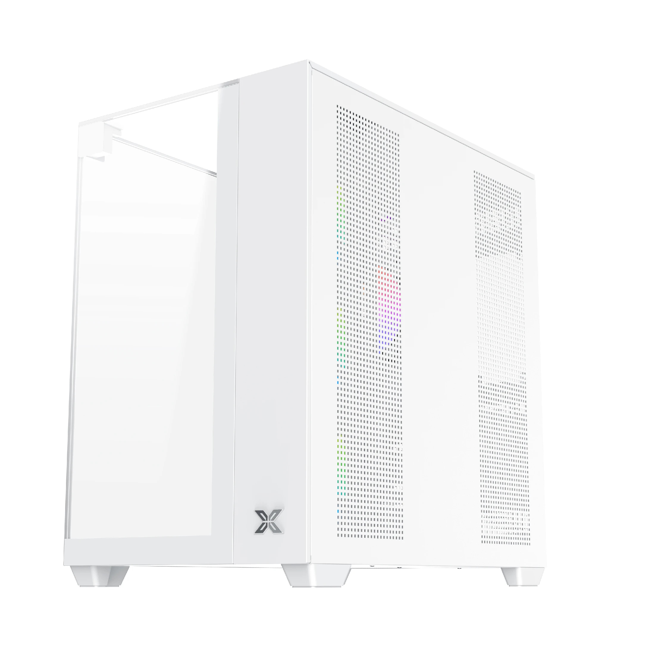 Кутия Xigmatek AQUA V ARCTIC Case ATX 7 ARGB Fans