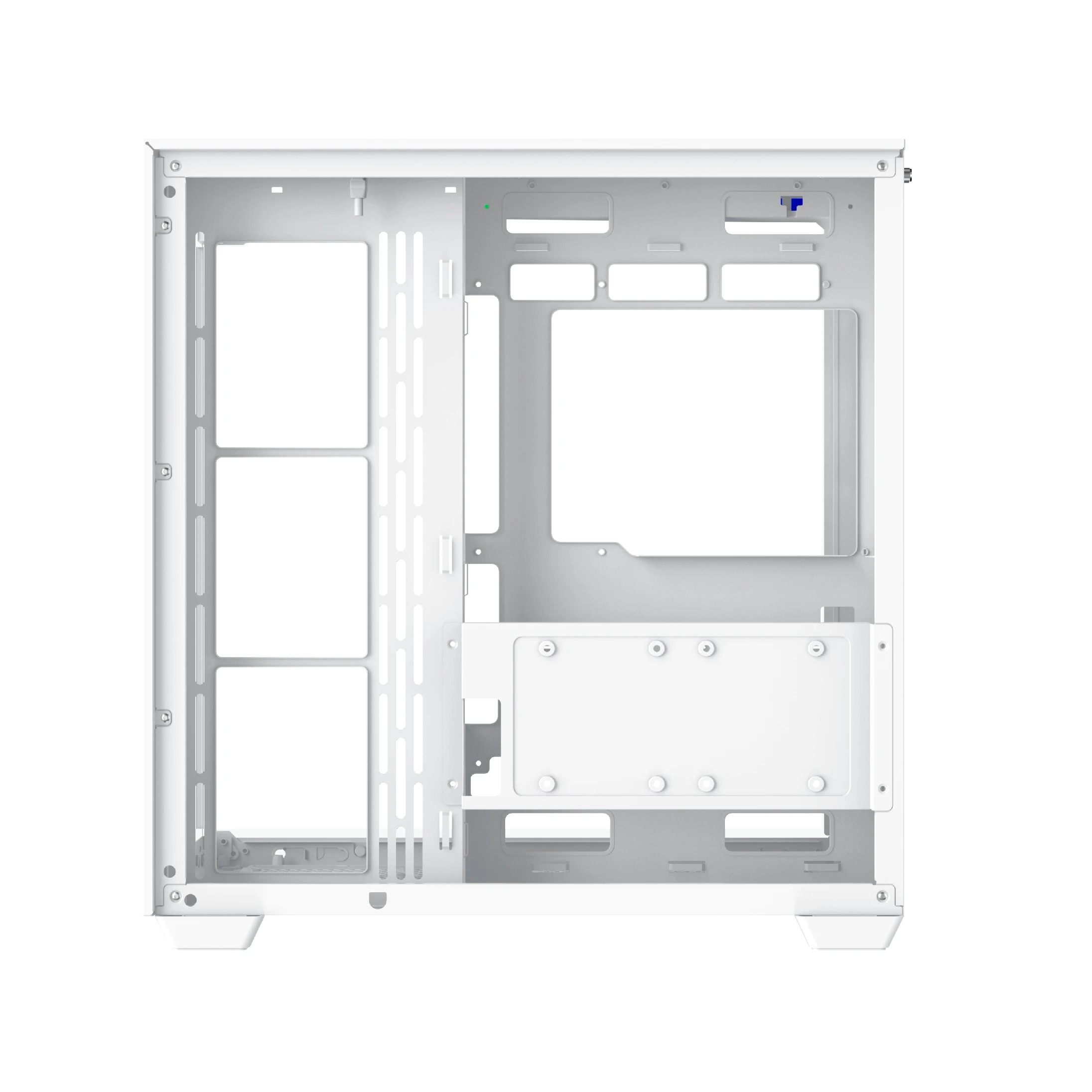 Кутия Xigmatek AQUA V ARCTIC Case ATX 7 ARGB Fans