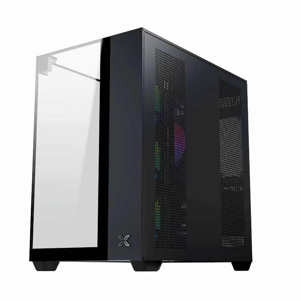 Кутия Xigmatek AQUA V Black Case ATX 7 ARGB Fans