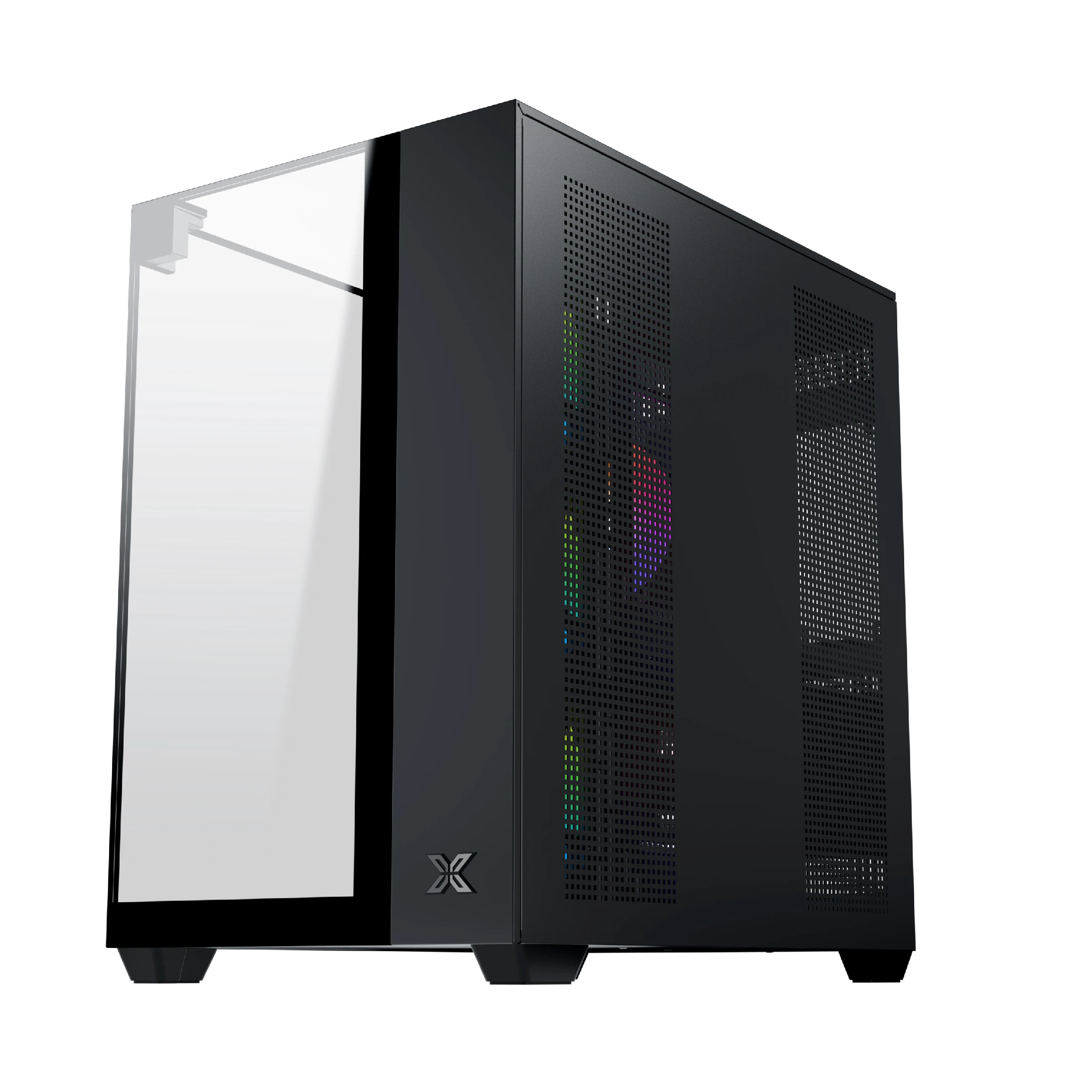 Кутия Xigmatek AQUA V Black Case ATX 7 ARGB Fans