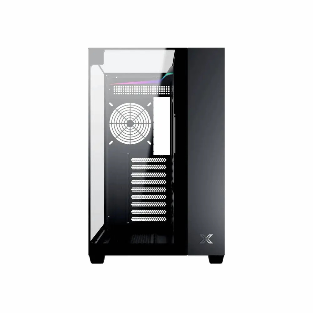 Кутия Xigmatek AQUA V Black Case ATX 7 ARGB Fans