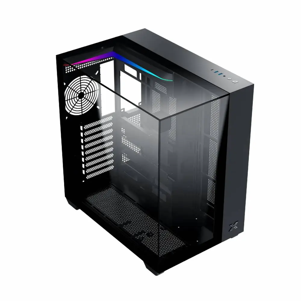 Кутия Xigmatek AQUA V Black Case ATX 7 ARGB Fans