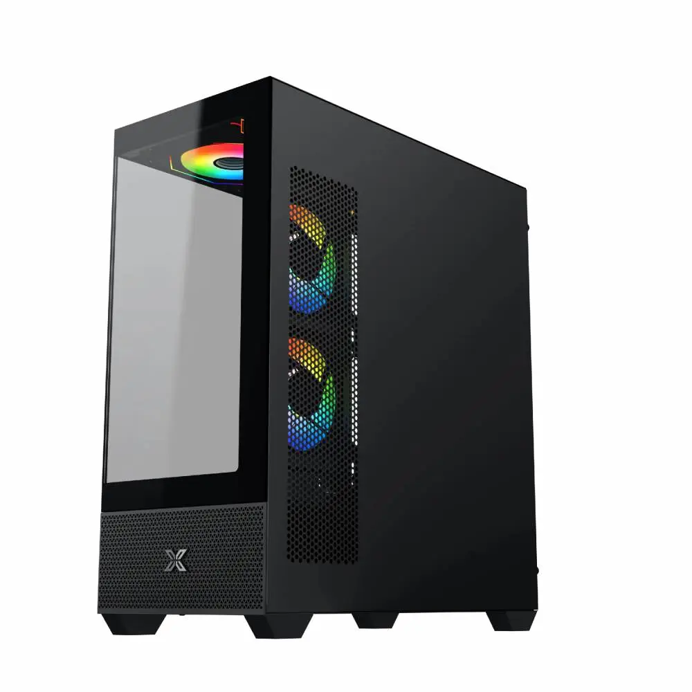 Кутия Xigmatek Alphard Black Case EATX 6 ARGB fans