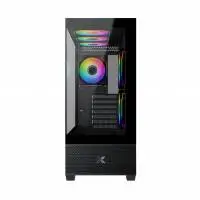 Кутия Xigmatek Alphard Black Case EATX 6 ARGB fans