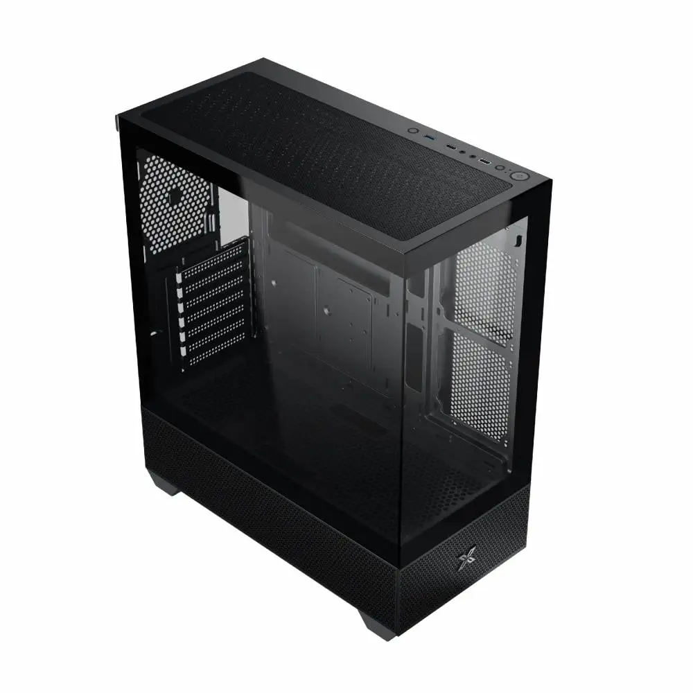 Кутия Xigmatek Alphard Black Case EATX 6 ARGB fans