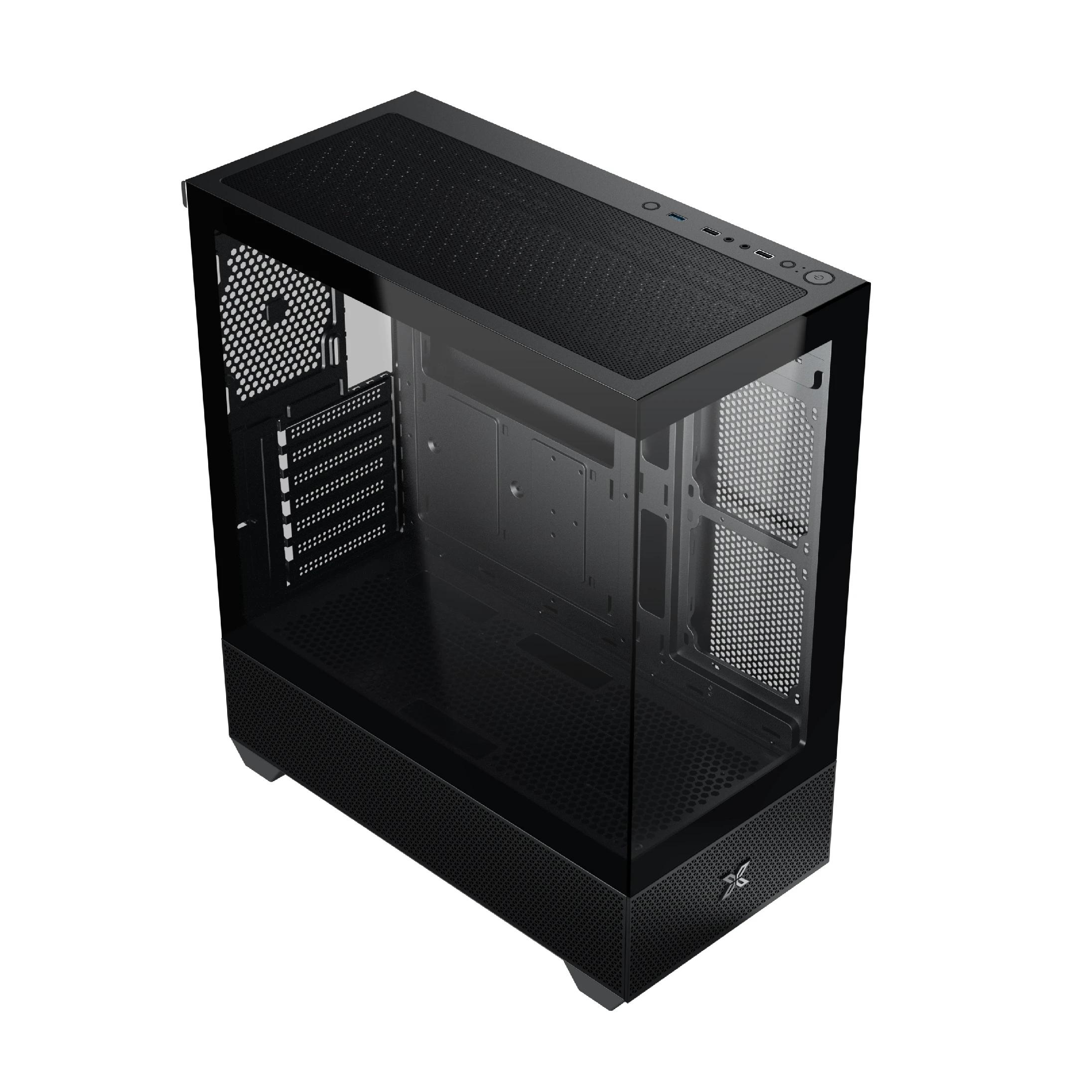 Кутия Xigmatek Alphard Black Case EATX 6 ARGB fans
