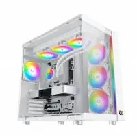 Кутия Xigmatek AQUA ULTRA Arctic Case EATX 7 ARGB Fans