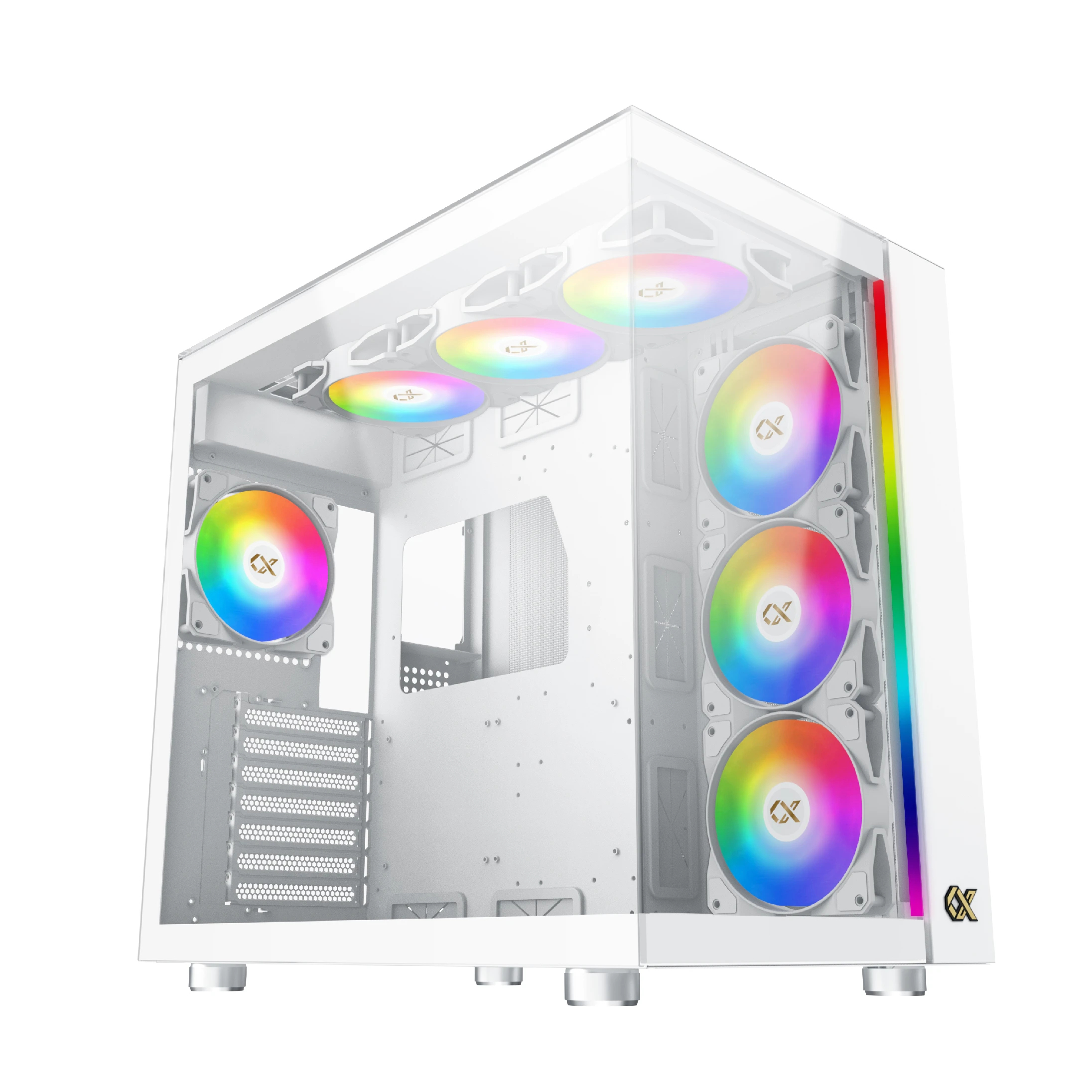 Кутия Xigmatek AQUA ULTRA Arctic Case EATX 7 ARGB Fans