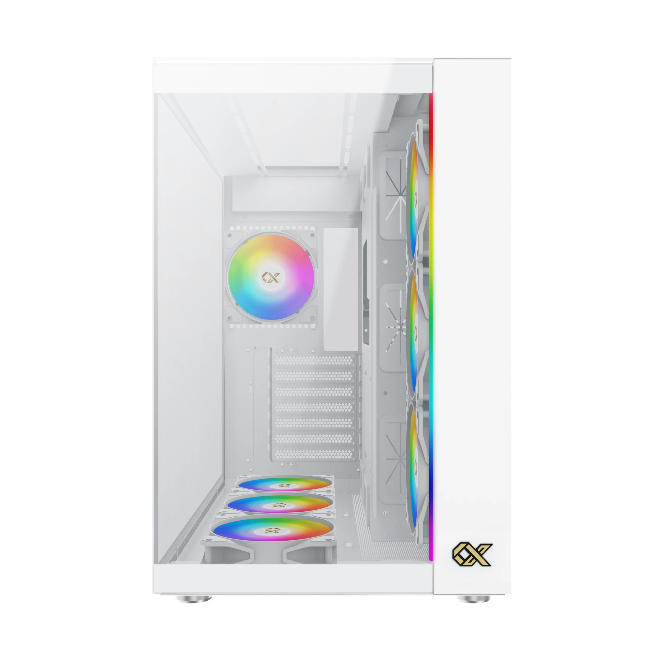 Кутия Xigmatek AQUA ULTRA Arctic Case EATX 7 ARGB Fans