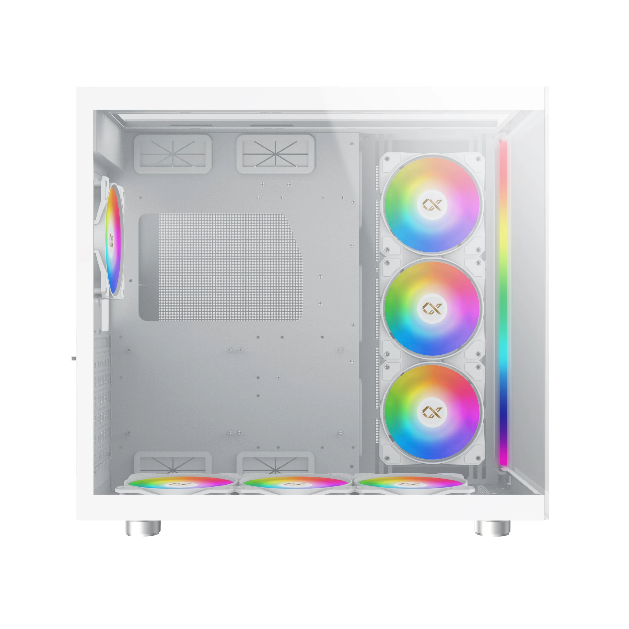 Кутия Xigmatek AQUA ULTRA Arctic Case EATX 7 ARGB Fans