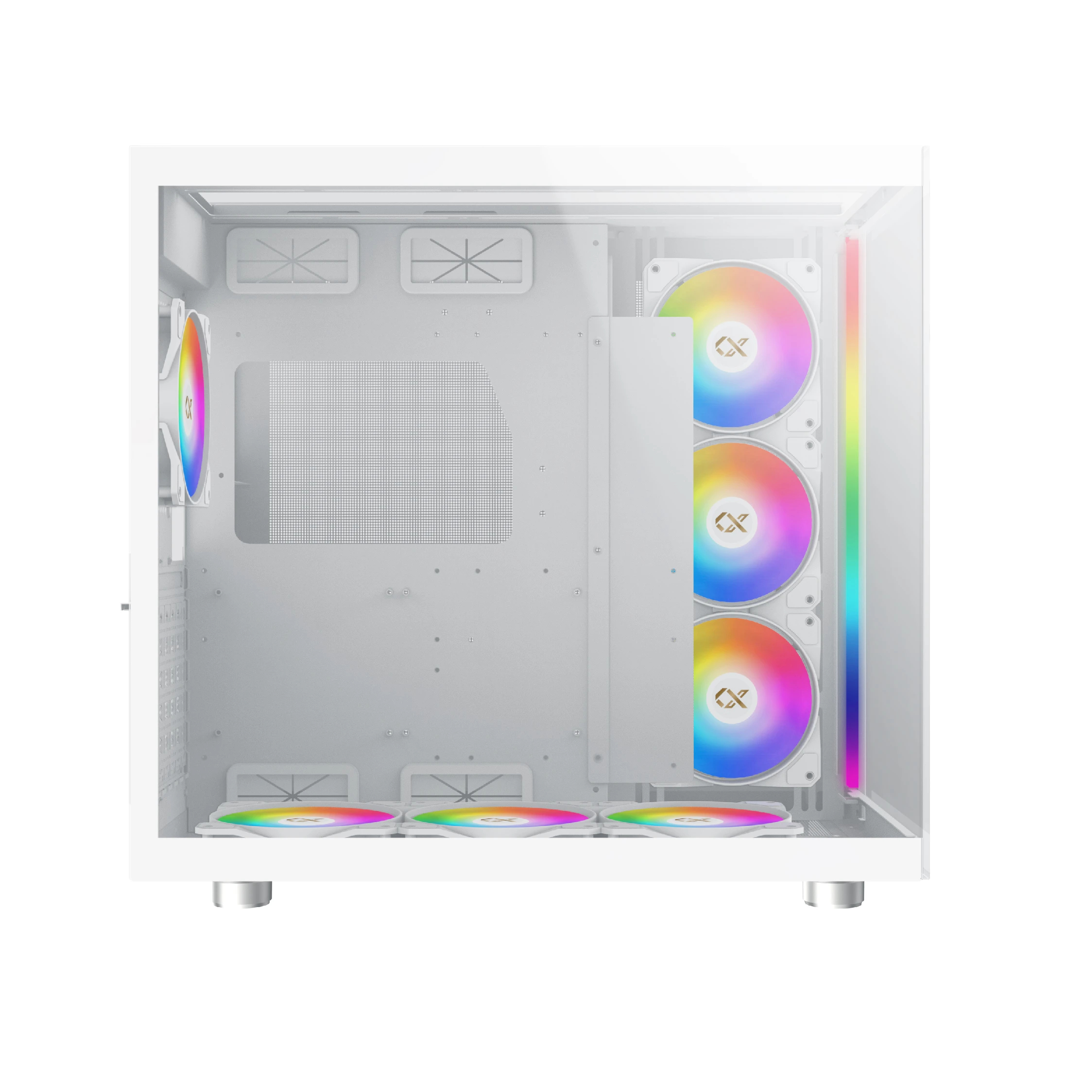 Кутия Xigmatek AQUA ULTRA Arctic Case EATX 7 ARGB Fans
