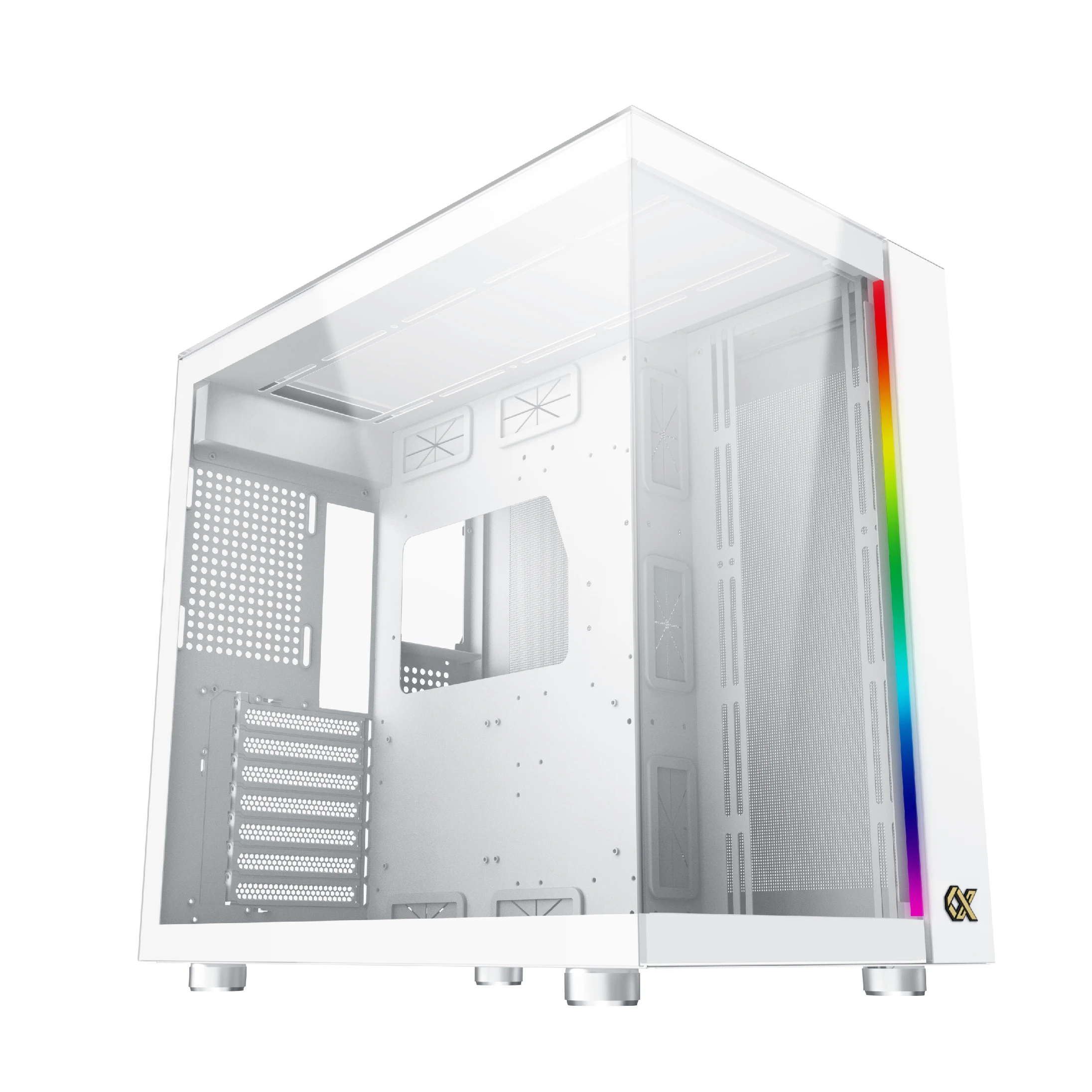 Кутия Xigmatek AQUA ULTRA Arctic Case EATX 7 ARGB Fans