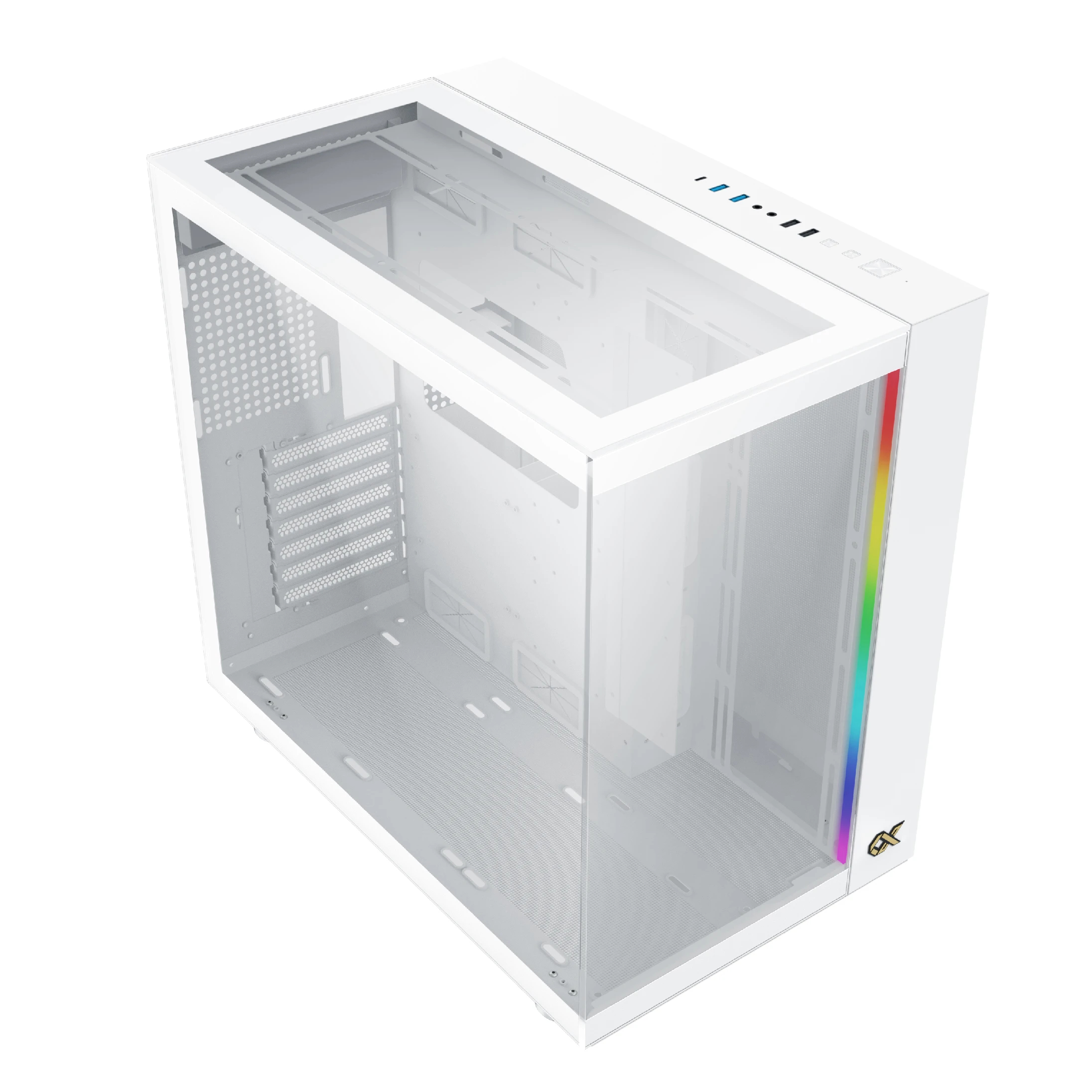 Кутия Xigmatek AQUA ULTRA Arctic Case EATX 7 ARGB Fans