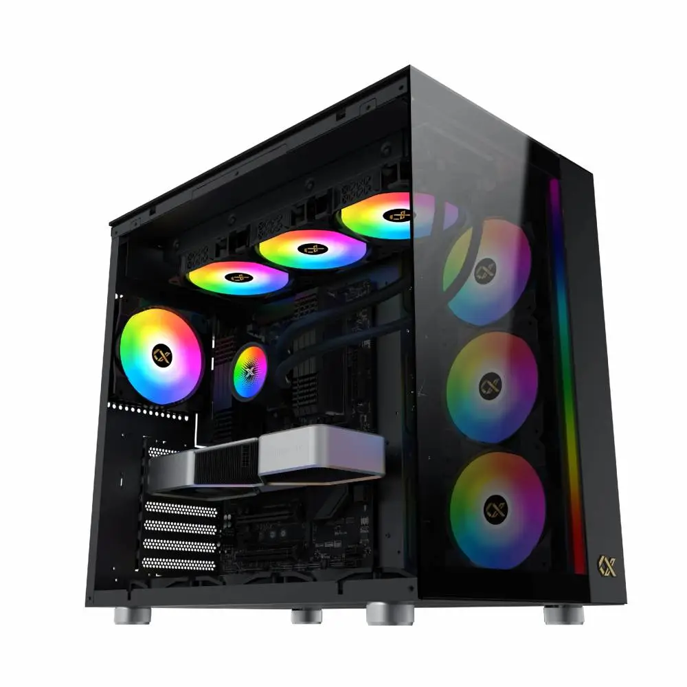 Кутия Xigmatek AQUA ULTRA Case EATX 7 ARGB Fans