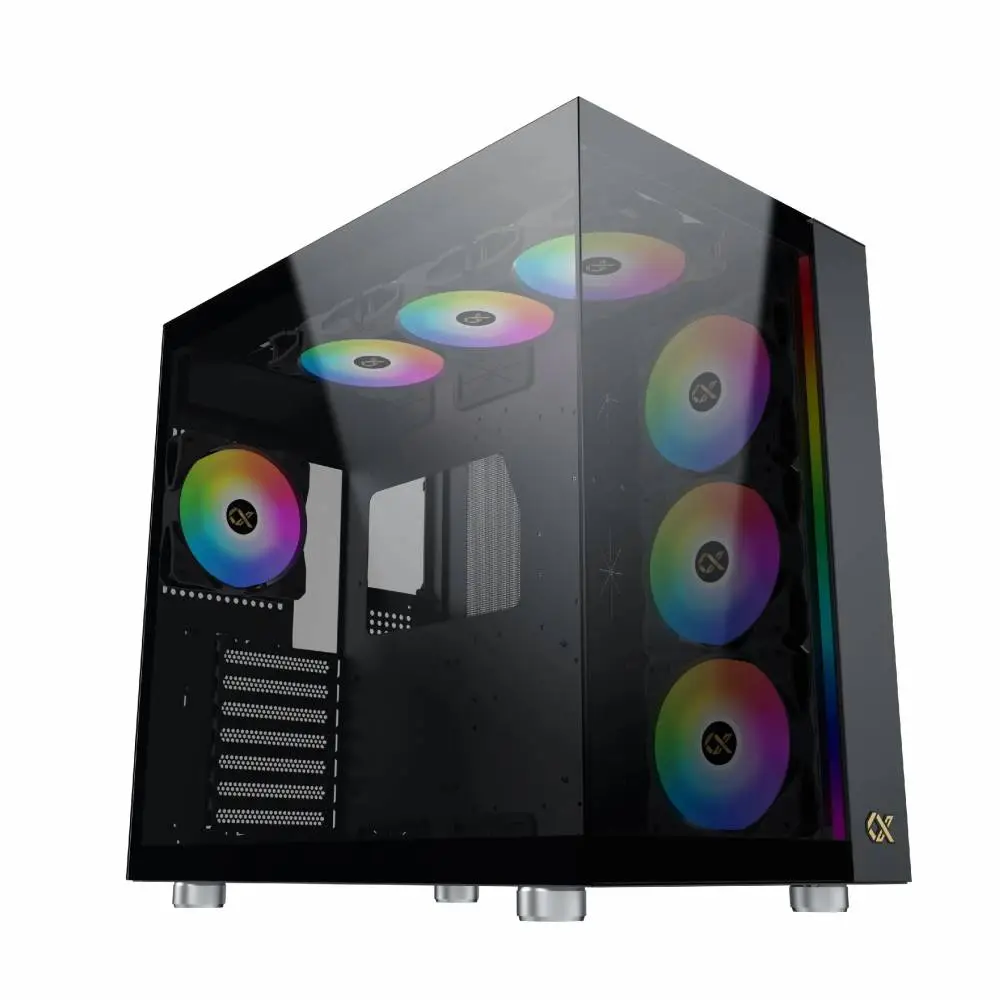 Кутия Xigmatek AQUA ULTRA Case EATX 7 ARGB Fans
