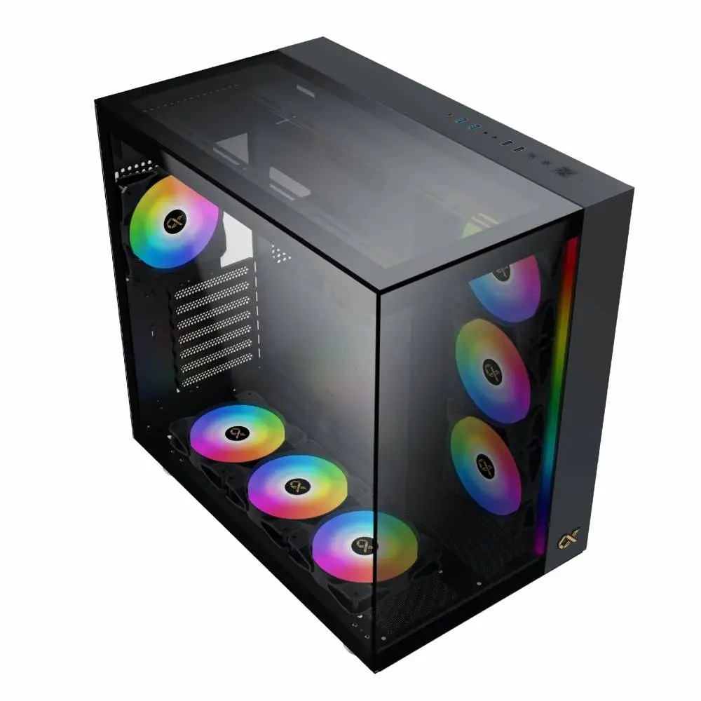 Кутия Xigmatek AQUA ULTRA Case EATX 7 ARGB Fans
