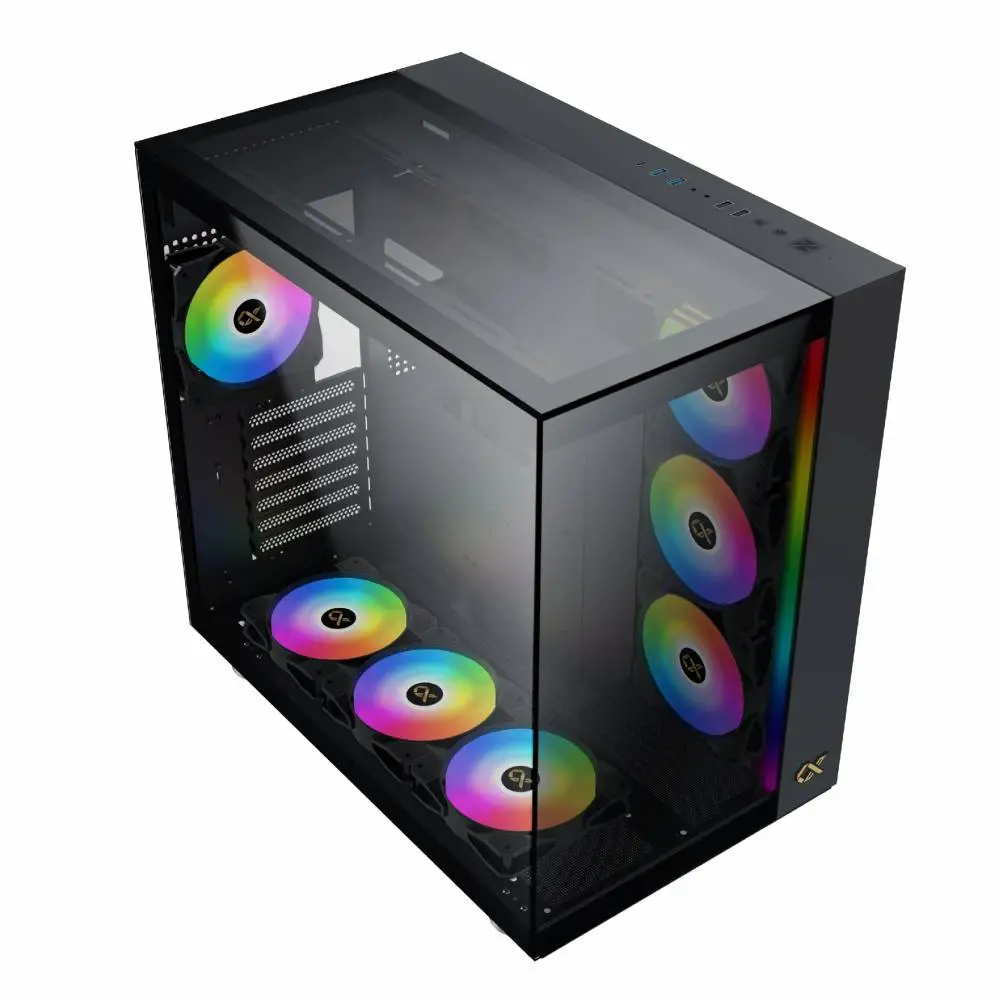 Кутия Xigmatek AQUA ULTRA Case EATX 7 ARGB Fans