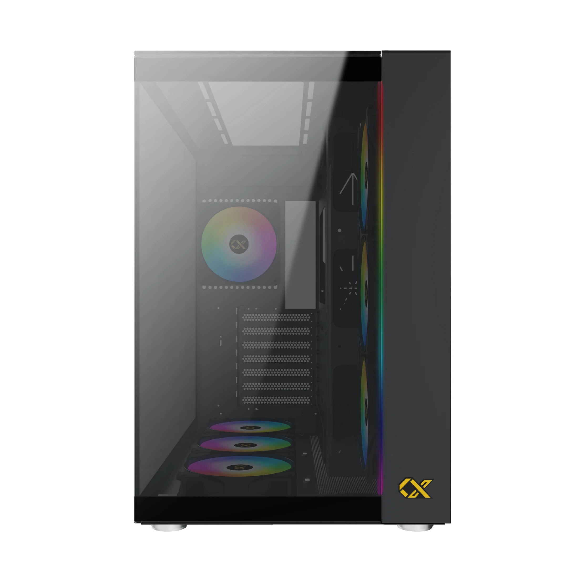 Кутия Xigmatek AQUA ULTRA Case EATX 7 ARGB Fans