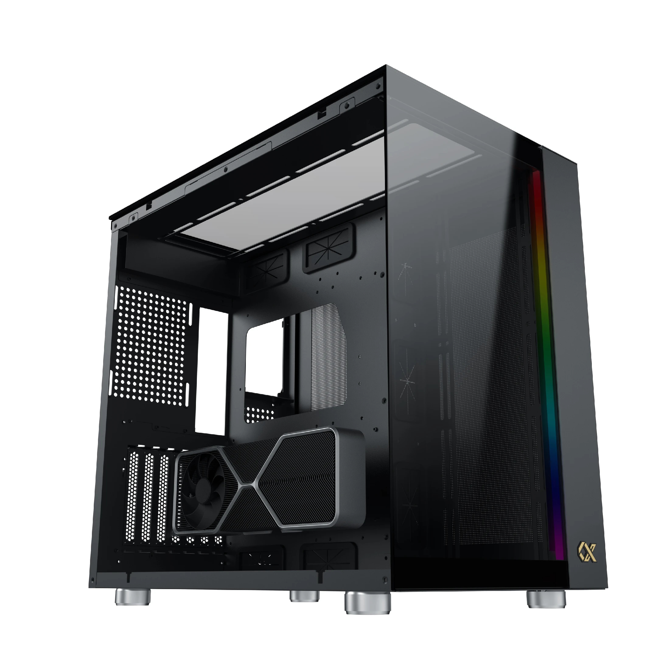 Кутия Xigmatek AQUA ULTRA Case EATX 7 ARGB Fans