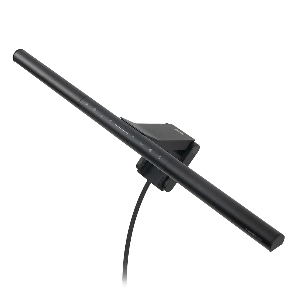 Лампа за четене за монитор BenQ ScreenBar Pro - Черно