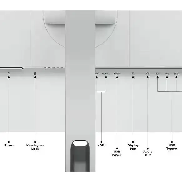 Монитор LENOVO L27H-4A 27'', IPS, 2560x1440, 100 Hz, HDMI 2.1, DP 1.4, 1 ms, Speakers