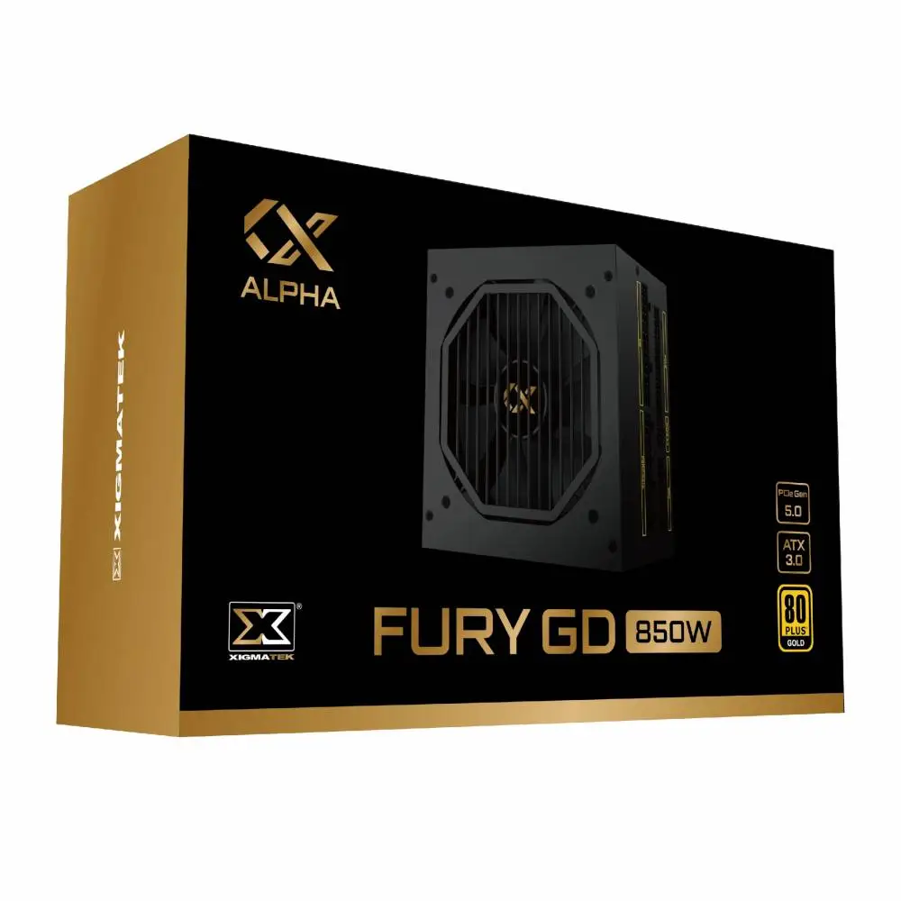 Захранване Xigmatek Fury GD 850W 80 Plus Gold PSU ATX 3.1