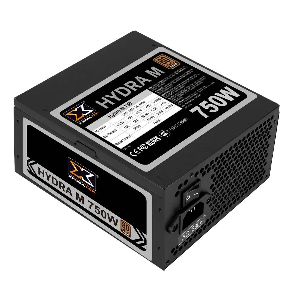 Захранване Xigmatek HYDRA M 750W 80 Plus Bronze PSU ATX