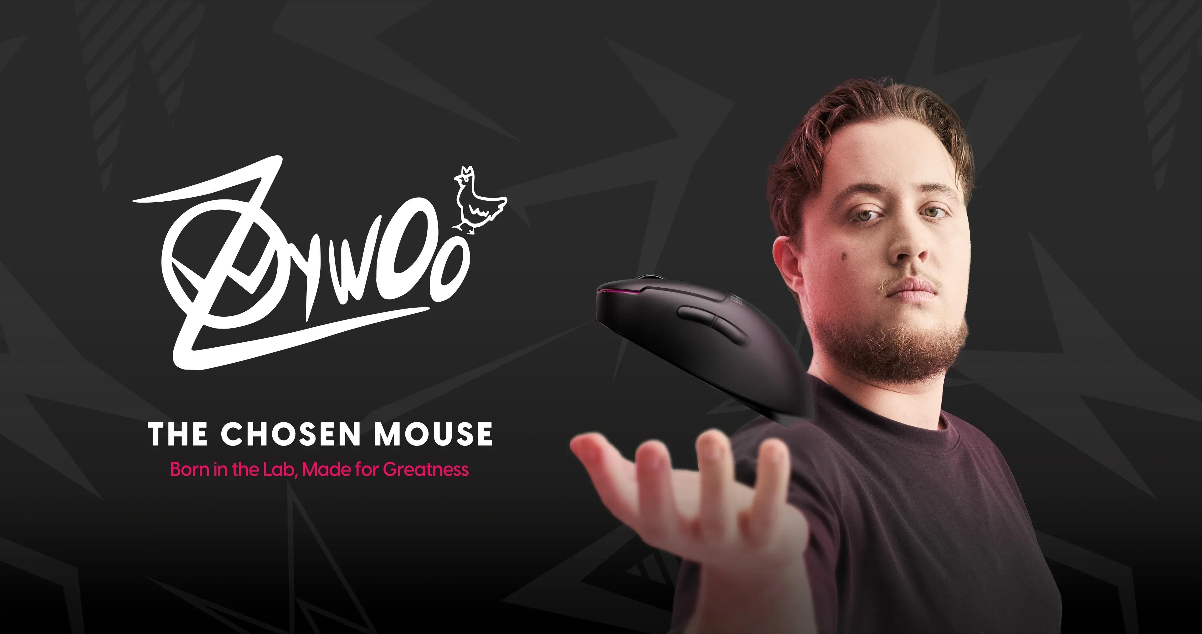 Геймърска мишка Pulsar ZywOo The Chosen Mouse Size2 White 8K