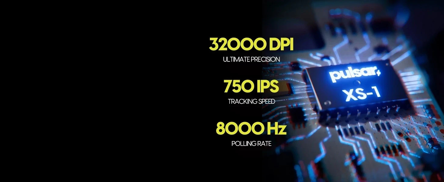 Геймърска мишка Pulsar X2 CrazyLight Volt Shadow 8K