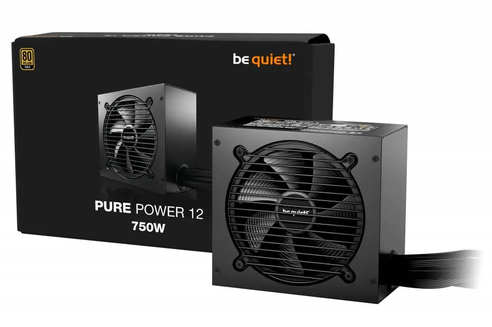 Захранване be quiet! PURE POWER 12 750W 80 Plus Gold PSU ATX 3.1 - BP003EU