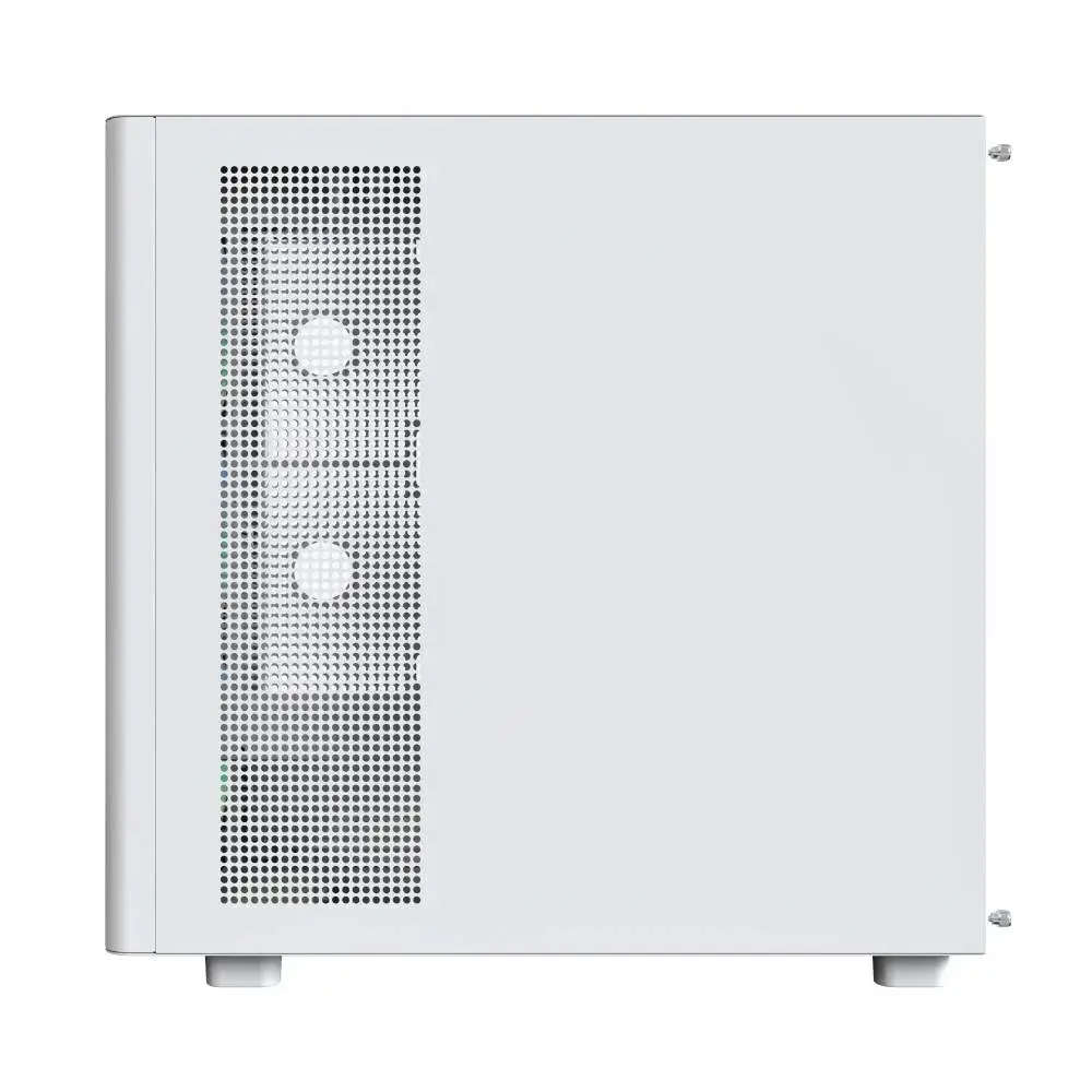 Кутия Montech XR Wood (W) Case ATX 4 x 120 mm ARGB Fans, Wood, USB-C, White