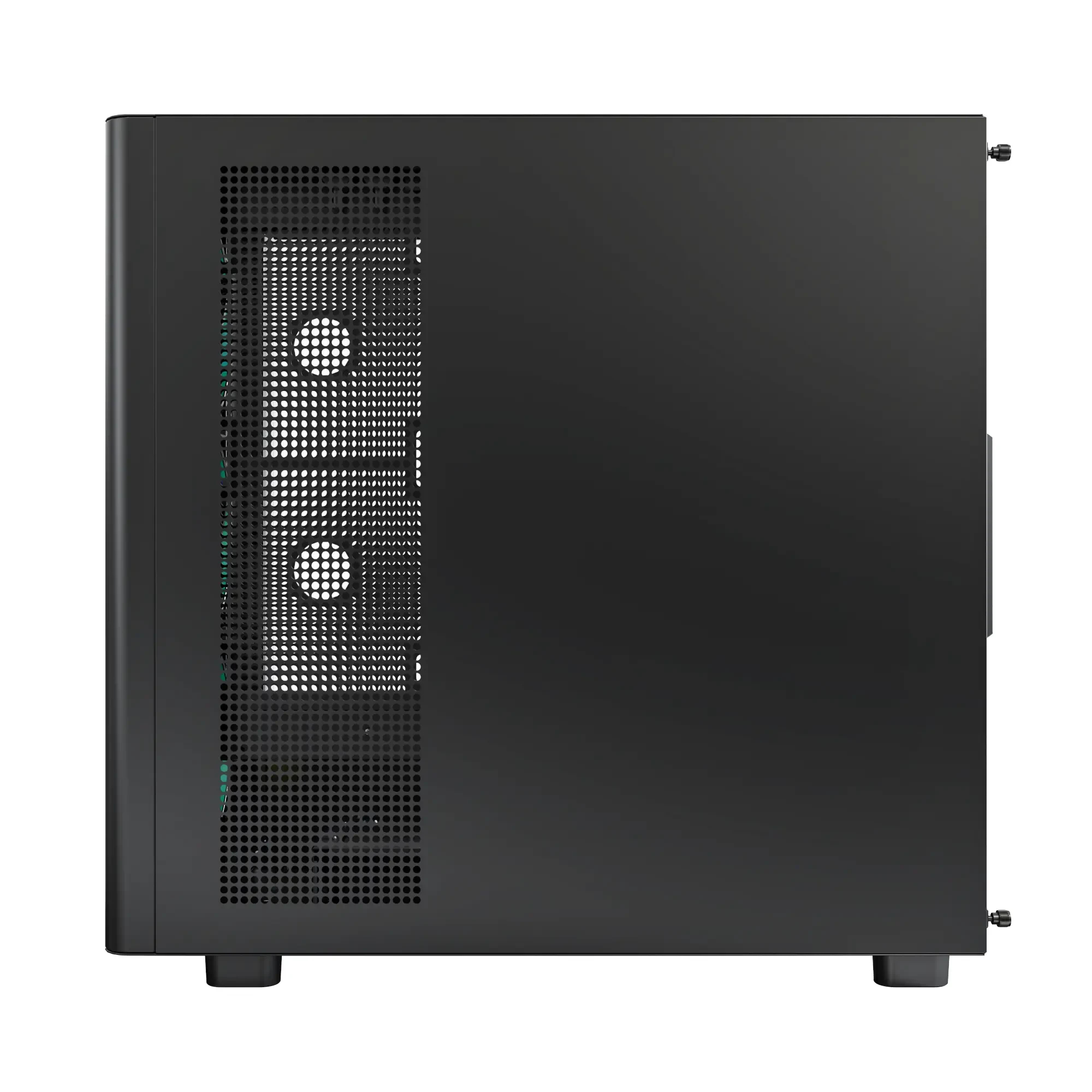 Кутия Montech XR Wood (B) Case ATX 4 x 120 mm ARGB Fans, Wood, USB-C, Black