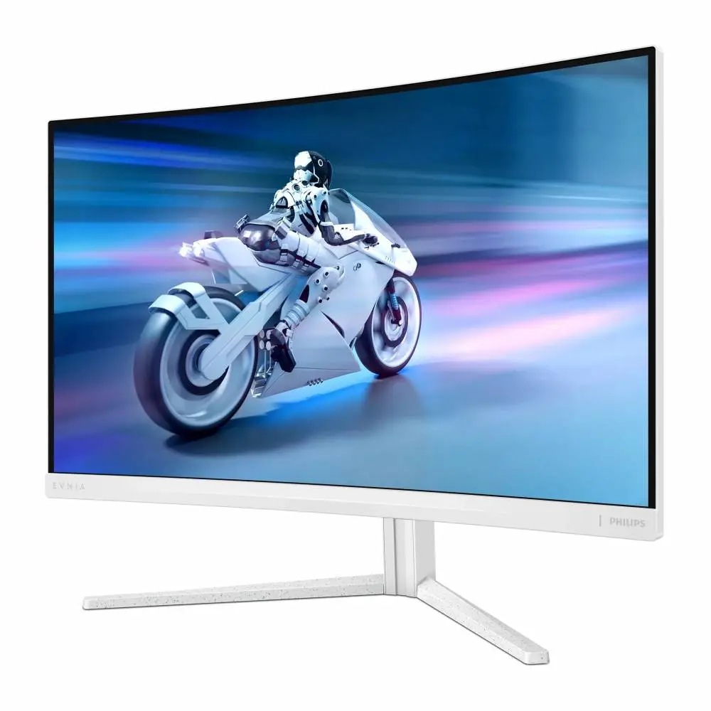 Монитор PHILIPS 27M2C5501/00 27", Curved Gaming Monitor ,2560x1440 180Hz 1ms 2xHDMI DP white