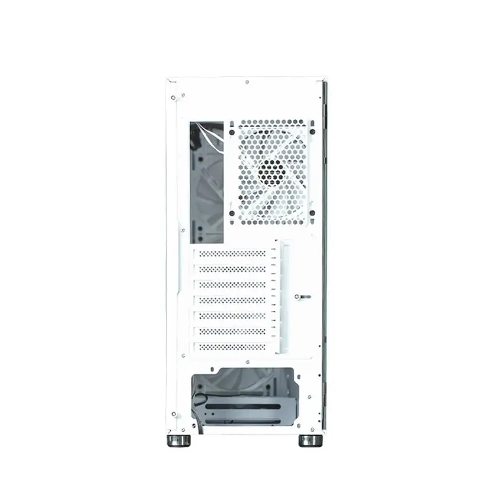 Кутия Zalman i3 NEO ARGB White Case ATX Mesh, aRGB, Tempered Glass