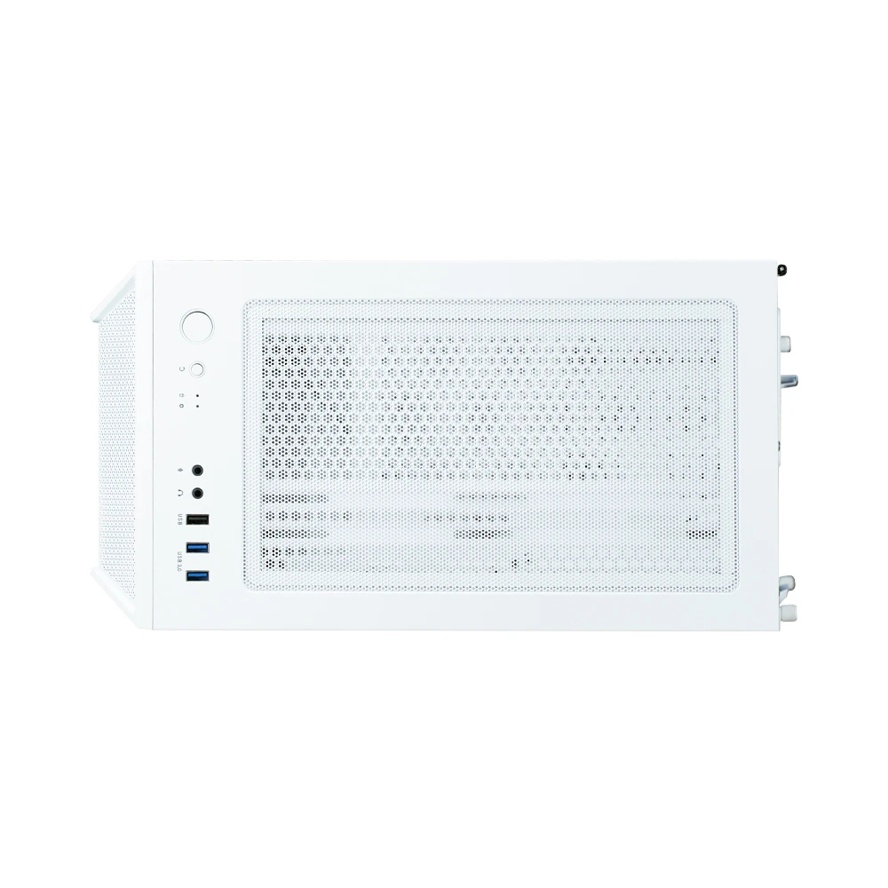 Кутия Zalman i3 NEO ARGB White Case ATX Mesh, aRGB, Tempered Glass