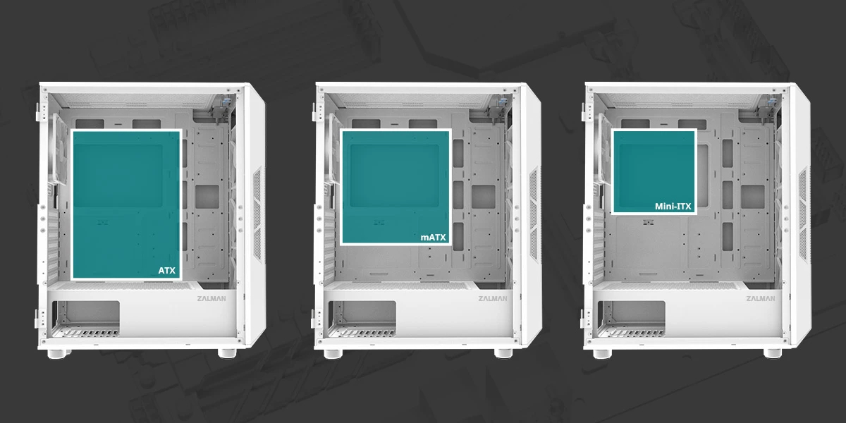 Кутия Zalman i3 NEO ARGB White Case ATX Mesh, aRGB, Tempered Glass