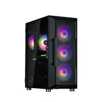 Кутия Zalman i3 NEO ARGB Black Case ATX Mesh, aRGB, Tempered Glass