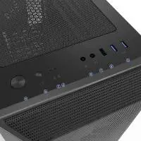 Кутия Zalman i3 NEO ARGB Black Case ATX Mesh, aRGB, Tempered Glass