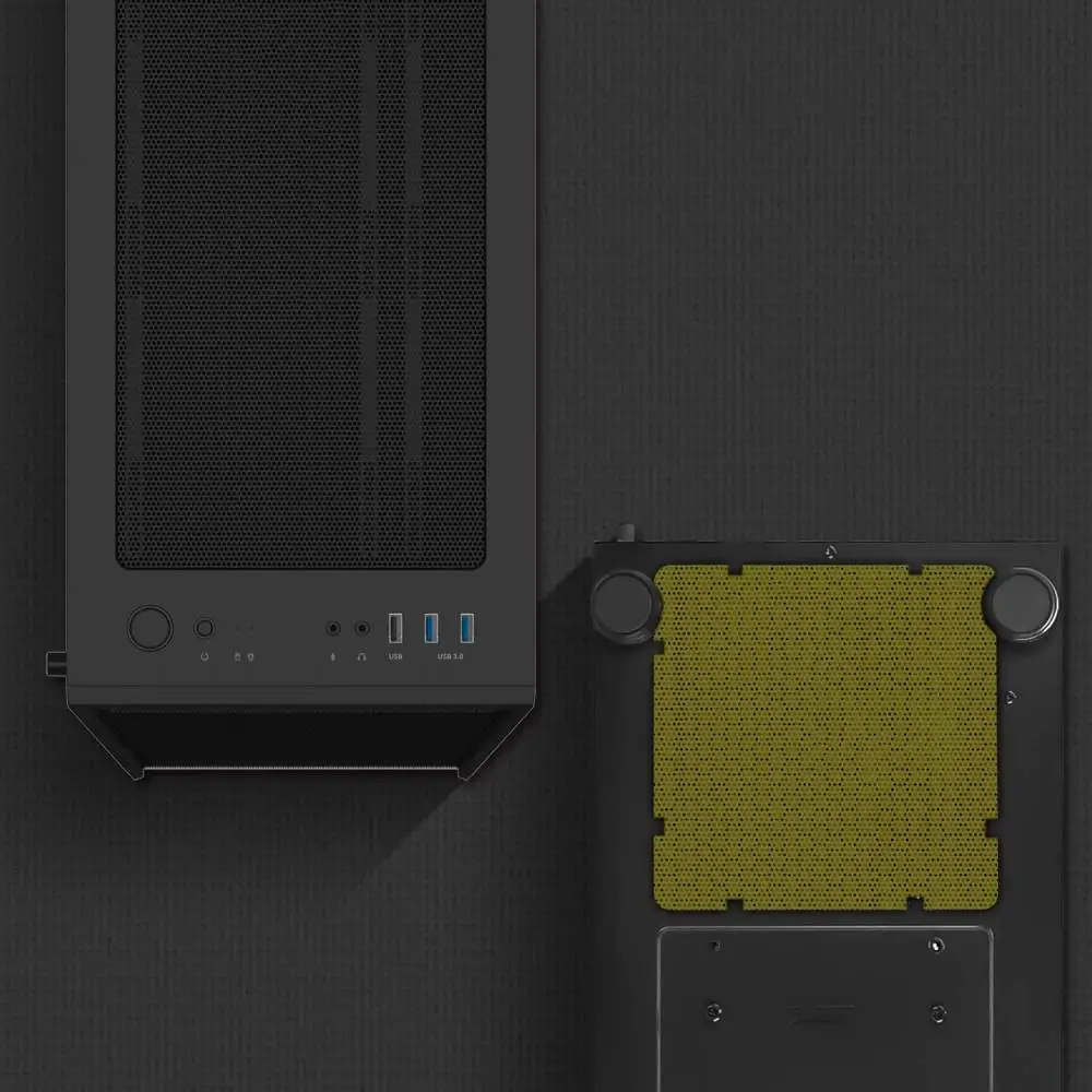 Кутия Zalman i3 NEO ARGB Black Case ATX Mesh, aRGB, Tempered Glass