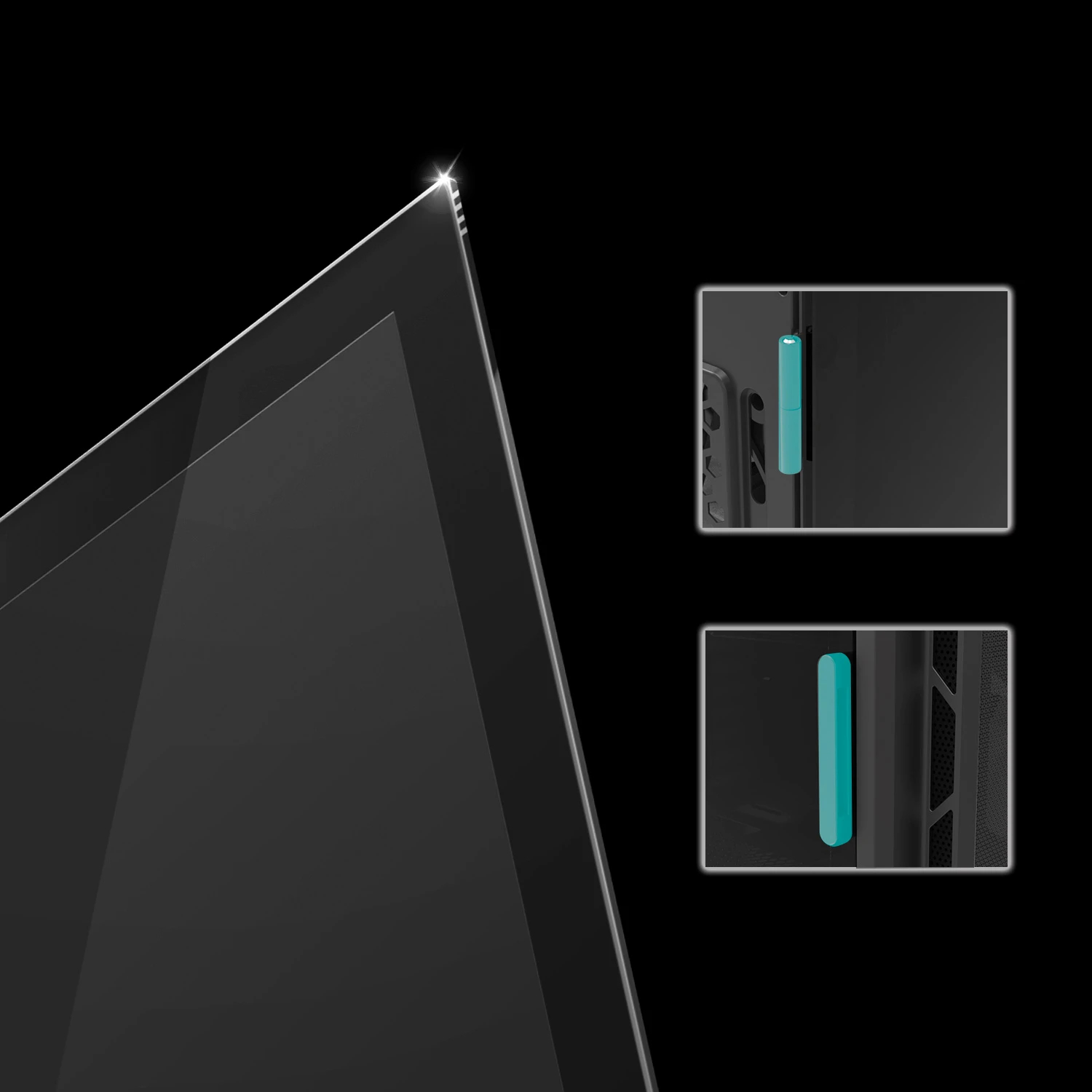 Кутия Zalman i3 NEO ARGB Black Case ATX Mesh, aRGB, Tempered Glass
